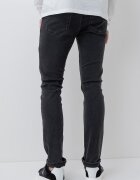 CALVIN KLEIN JEANS Скини дънки Essential Избеляло черно