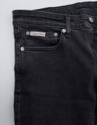 CALVIN KLEIN JEANS Скини дънки Essential Избеляло черно
