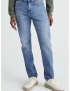 CALVIN KLEIN JEANS Скосени дънки със захабен ефект