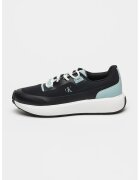 CALVIN KLEIN JEANS Спортни обувки Athleisure Runner с мрежа - Бял/Светло бежово