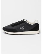 CALVIN KLEIN JEANS Спортни обувки Retro Runner - Черен/Бял