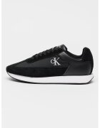 CALVIN KLEIN JEANS Спортни обувки Retro Runner с велур - Бледо синьо/Светло бежово