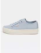 CALVIN KLEIN JEANS Спортни обувки с нисък профил - Сиво-кафяв/Мръснобял
