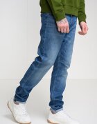 CALVIN KLEIN JEANS Стандартни дънки с изчистен десен Светлосин