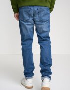 CALVIN KLEIN JEANS Стандартни дънки с изчистен десен Светлосин