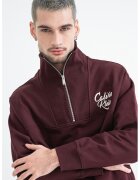 CALVIN KLEIN JEANS Суитшърт с къс цип