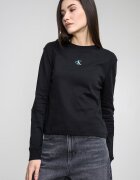 CALVIN KLEIN JEANS Суитшърт с лого Черен