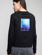 CALVIN KLEIN JEANS Суитшърт с лого Черен