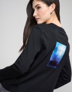 CALVIN KLEIN JEANS Суитшърт с лого Черен
