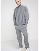 CALVIN KLEIN JEANS Суитшърт с памук - Меланж тъмно сиво