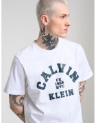 CALVIN KLEIN JEANS Свободна тениска с шарка отпред