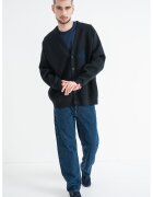 CALVIN KLEIN JEANS Свободна жилетка с копчета