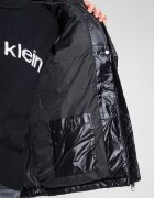CALVIN KLEIN JEANS Свободно зимно яке с еластични маншети Черен