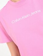 CALVIN KLEIN JEANS Тениска от памук с лого Розово