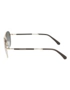 CALVIN KLEIN JEANS Унисекс слънчеви очила Aviator Златист / Черен