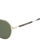 CALVIN KLEIN JEANS Унисекс слънчеви очила Aviator Златист / Черен