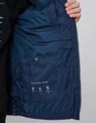 CALVIN KLEIN JEANS Ватирано яке с качулка Тъмносин