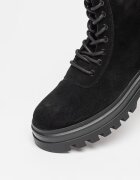 CALVIN KLEIN JEANS Велурени боти Черен