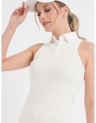 CALVIN KLEIN JEANS Вталена къса рокля с яка