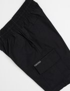 CALVIN KLEIN Карго бермуди с регулируема талия Черен