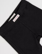 CALVIN KLEIN Къс клин с рипс Черен