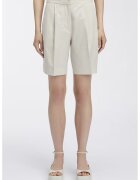 CALVIN KLEIN Къс панталон чино с лен и лиосел