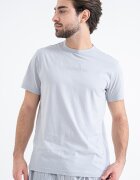 CALVIN KLEIN Къса памучна пижама Сив