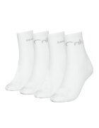 CALVIN KLEIN Къси чорапи - 4 чифта Бял