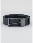 CALVIN KLEIN Кожен колан с релефно лого