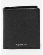 CALVIN KLEIN Кожен портфейл с лого и двойно прегъване