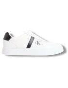 CALVIN KLEIN Кожени маратонки с лого