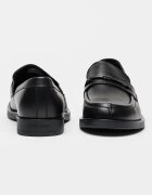 CALVIN KLEIN Кожени мокасини Flex Черен