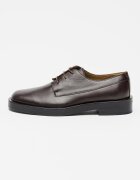 CALVIN KLEIN Кожени обувки Derby Коняк кафяв