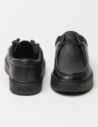 CALVIN KLEIN Кожени обувки с лесно обуване Черен