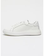 CALVIN KLEIN Кожени спортни обувки Chunky Low с монограм