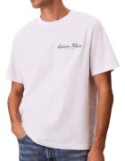 CALVIN KLEIN Мъжка тениска 20S MARCH GRAPHIC SEASONAL FASHI - Памук - Бяла