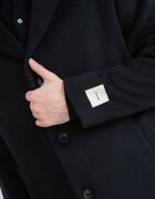 CALVIN KLEIN Палто с вълна Черен