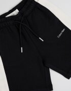 CALVIN KLEIN Памучен къс панталон Слонова кост/Черен