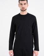 CALVIN KLEIN Памучна блуза Черен
