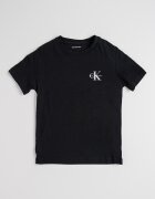 CALVIN KLEIN Памучна тениска с лого Черен