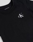 CALVIN KLEIN Памучна тениска с лого Черен