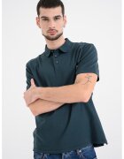 CALVIN KLEIN Памучна тениска с яка о монограм