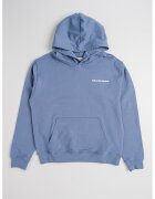 CALVIN KLEIN Памучно худи с лого - Прашно синьо