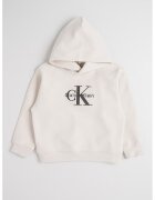 CALVIN KLEIN Памучно худи с лого - Светло бежово