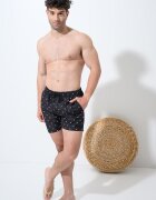 CALVIN KLEIN Плувни шорти с десен Black Onyx