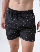 CALVIN KLEIN Плувни шорти с десен Black Onyx