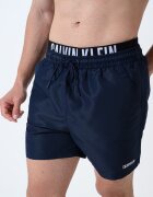 CALVIN KLEIN Плувни шорти с връзка и джоб с цип Ултрамарин синьо