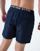 CALVIN KLEIN Плувни шорти с връзка и джоб с цип Ултрамарин синьо