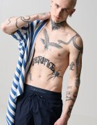 CALVIN KLEIN Плувни шорти с връзка и джобове встрани Ултрамарин синьо