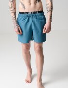 CALVIN KLEIN Плувни шорти с връзка и лого Персийско зелено